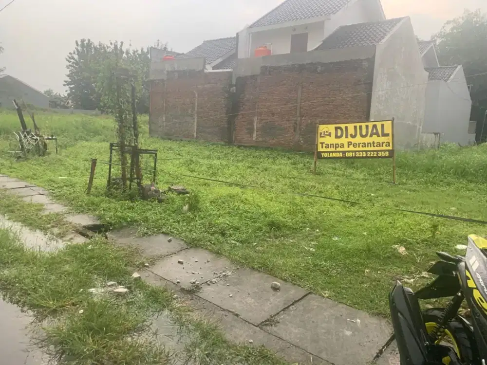 Dijual Tanah Zona Kuning Lokasi Strategis Baki,Sukoharjo Luas  91m2 BU!!