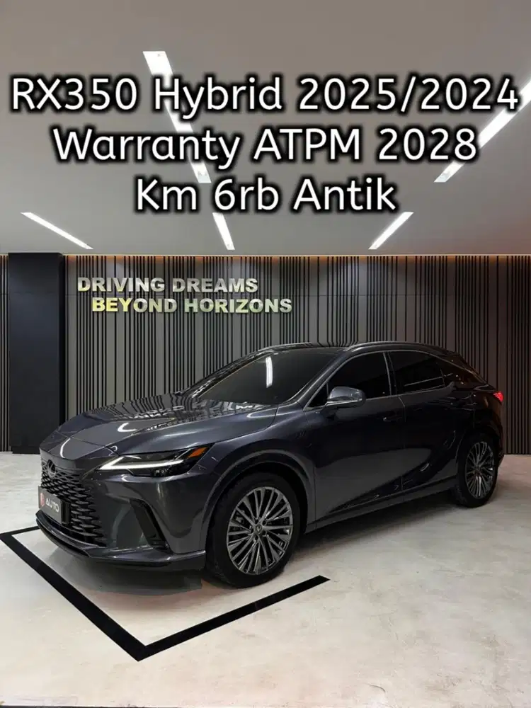 Lexus RX350 Hybrid 2025 Abu2 met Km6rb Nik 2024 B2522SJM RX350H