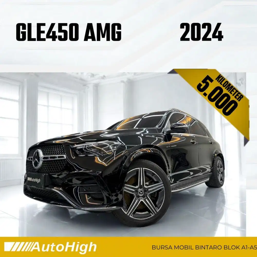 DP10% [Km5.000] GLE450 AMG 2024 Black / GLE 450 Reg 2025 #AUTOHIGH
