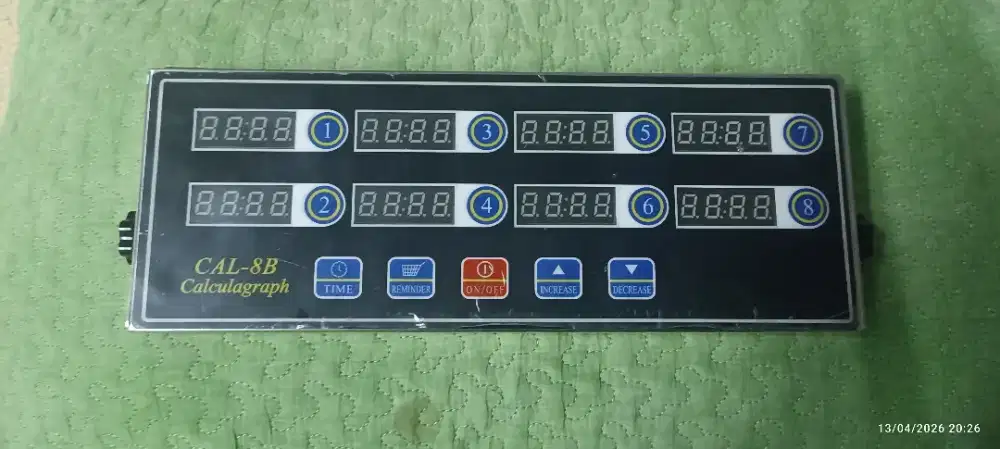 Digital timer 8 channel