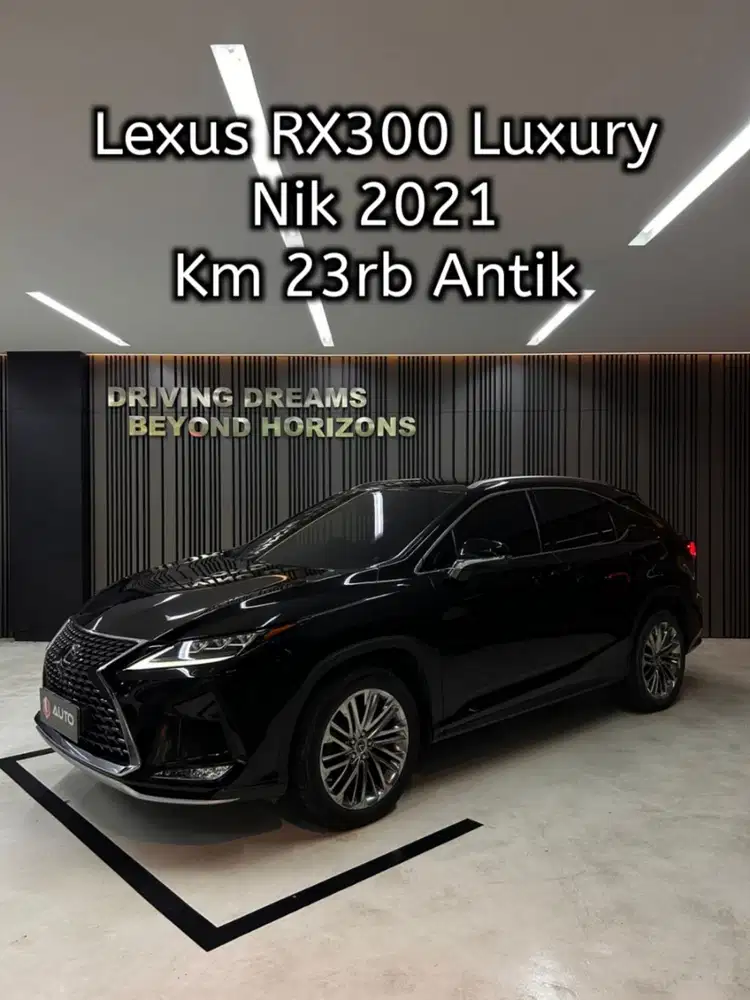 Lexus RX300 RX300T Luxury 2022 Hitam Km23rb Nik 2021 B3DO