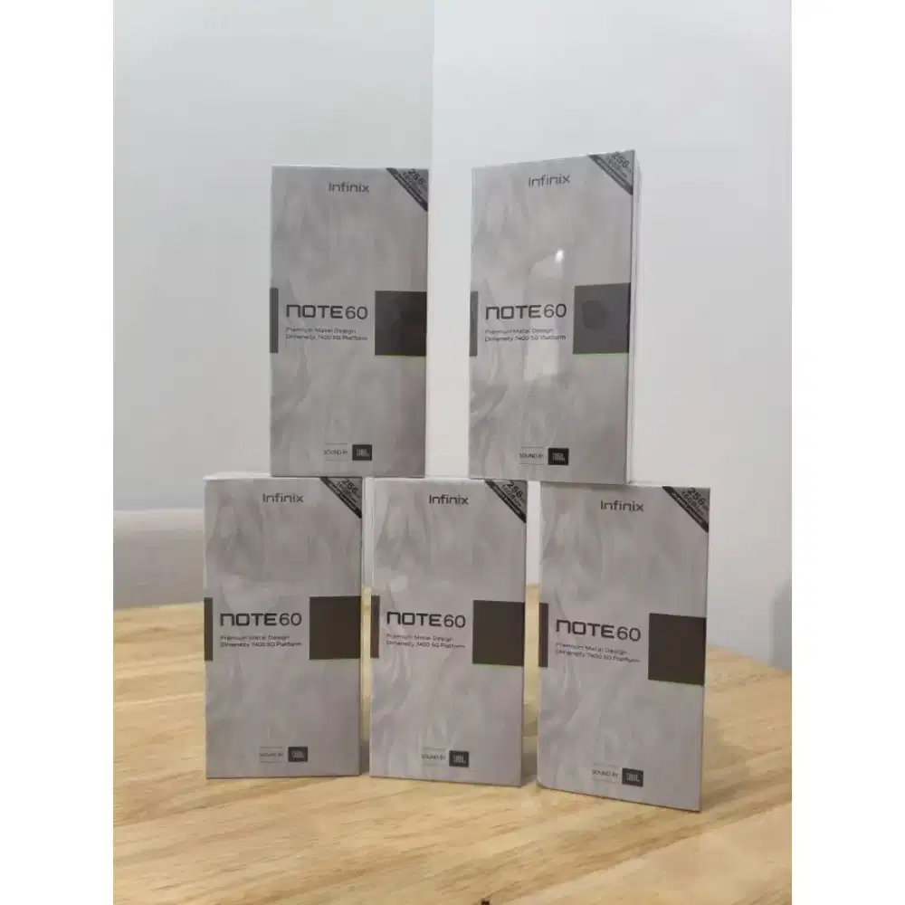 INFINIX NOTE 60 8/256GB GARANSI RESMI 1 TAHUN