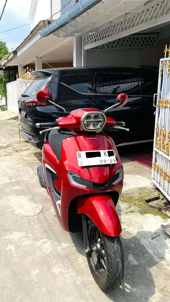 Honda Stylo 2024 CBS merah plat bekasi