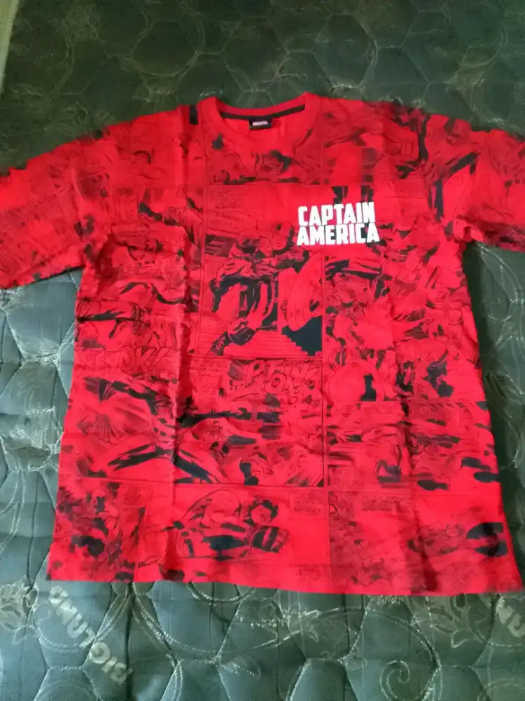 Kaos MARVEL ori Captain America size XL