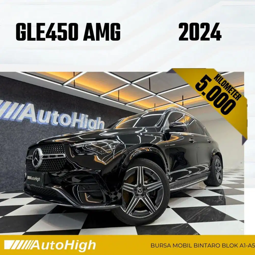 DP10% [Km5.000] GLE450 AMG 2024 Black /GLE 450 Reg 2025 #AUTOHIGH