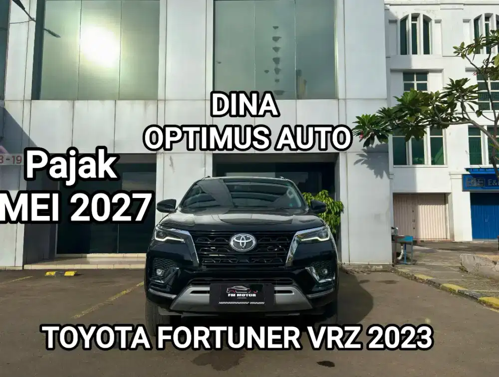 Toyota Fortuner VRZ Diesel 2023 AT 2.8, KM 38 Ribu, Pajak MEI 2027