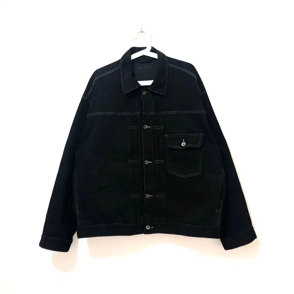 Global Uniqlo Type 1 Black Jeans  denimJeans