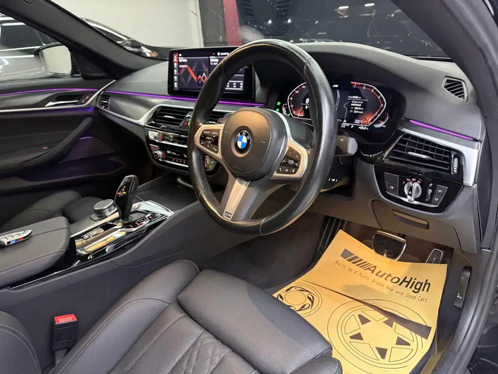 DP10% [Km8.000] 520i M-Sport 2023 Black Reg 2024 #AUTOHIGH