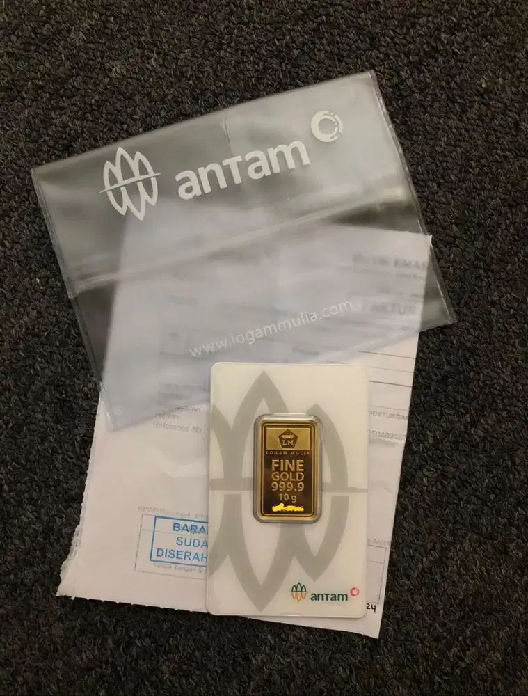 Emas Antam 10 Gr Tahun 2024