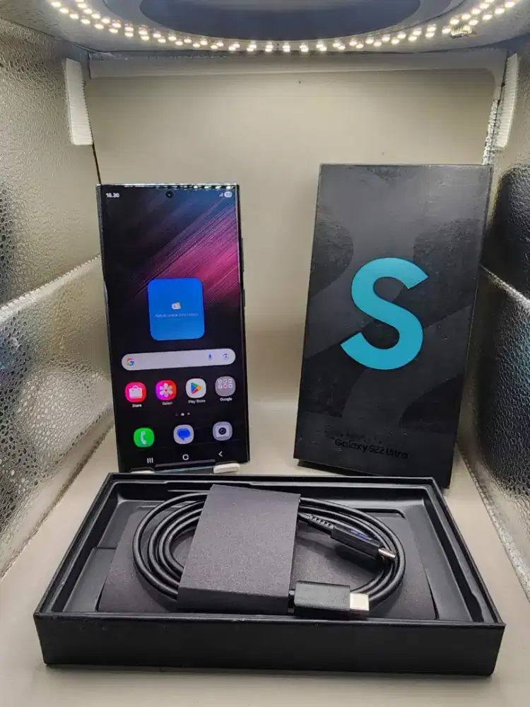 SAMSUNG S22 ULTRA 5G RAM 12/256GB ORIGINAL SEIN MULUS LIKE NEW