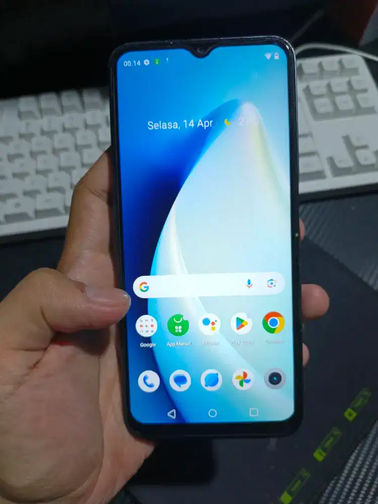 DIJUAL REALME NARZO 50A PRIME 128GB RAM 4+4GB SECOND (800.000 nego)