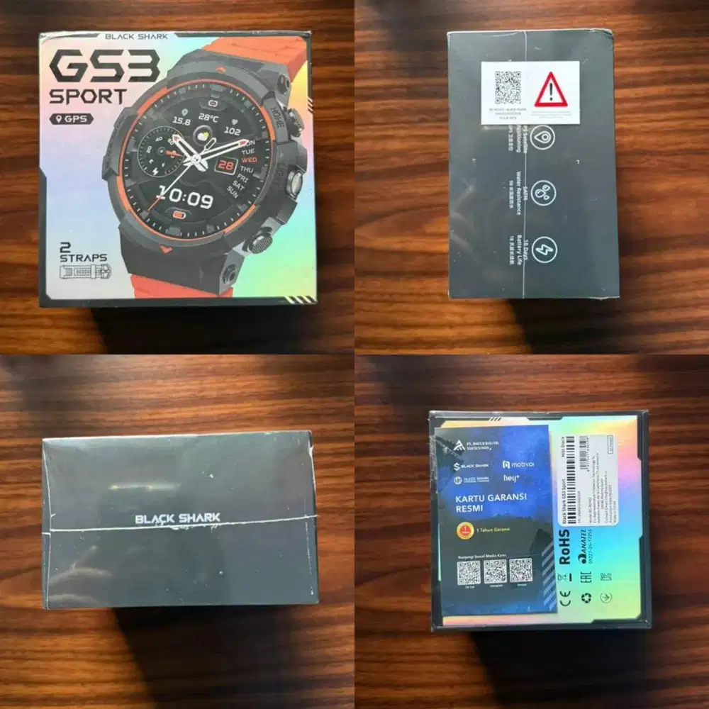 Smartwatch Black Shark GS3 Sport GPS Segel New