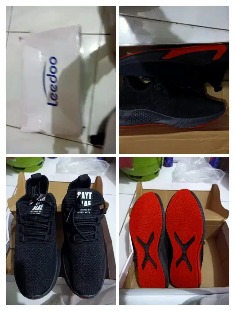 sepatu joging atau sepatu jalan