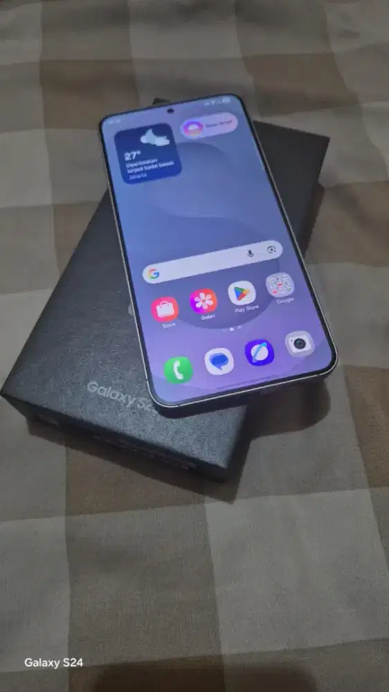 Samsung S25 12/256 Fullset tt/bt