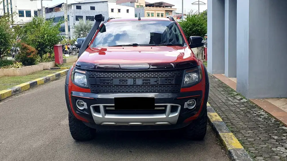 Ford Ranger Wildtrak 2.2 4x4 Double Cabin DC Diesel AT Orange 2014