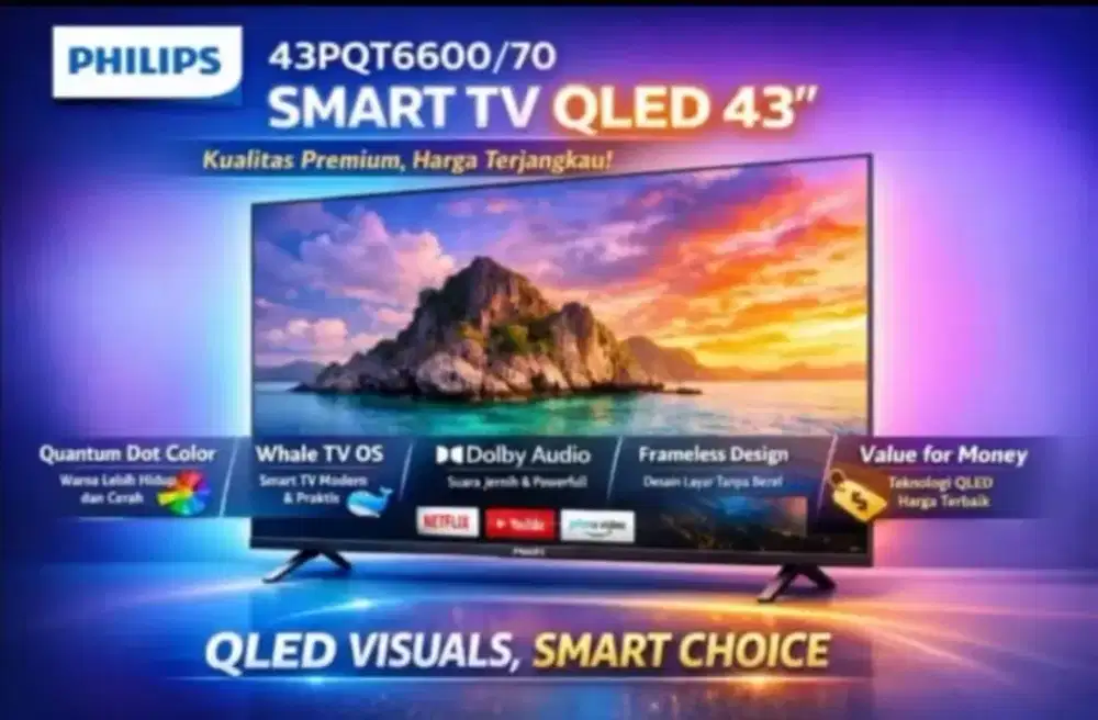 Tv philips 43 QLED