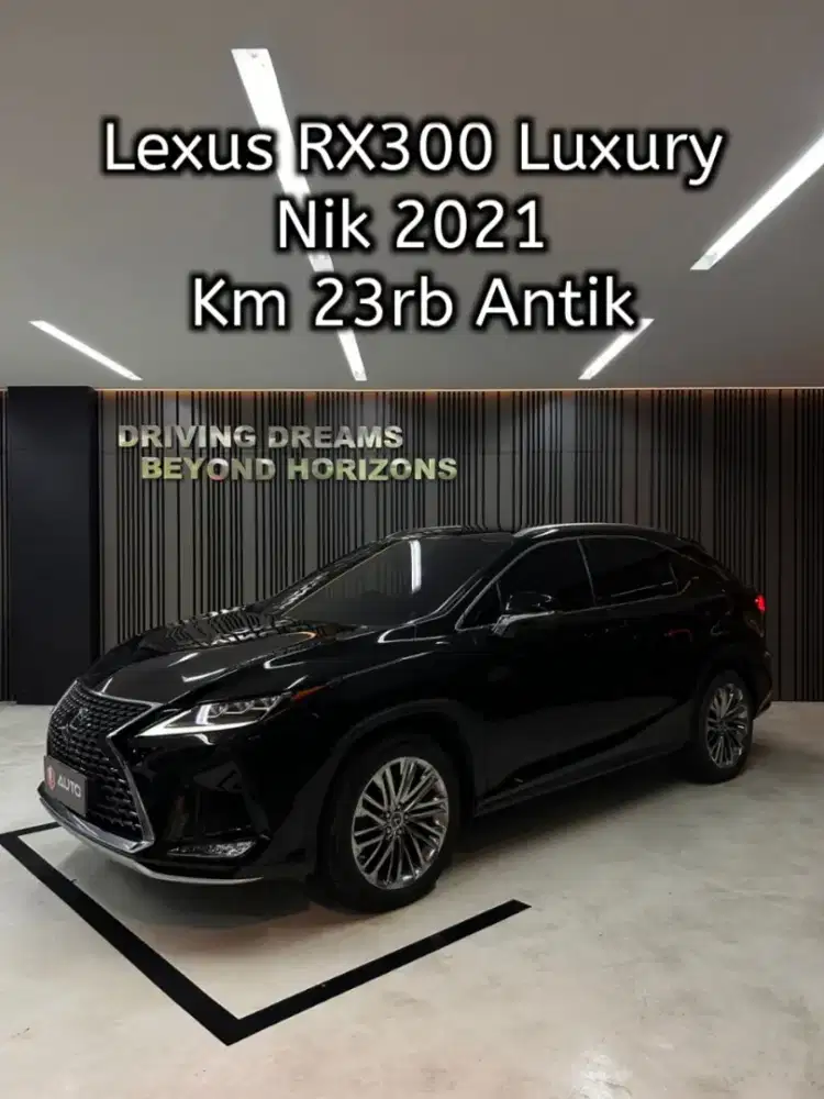 Lexus RX300 RX300T Luxury 2022 Hitam Km23rb Nik 2021