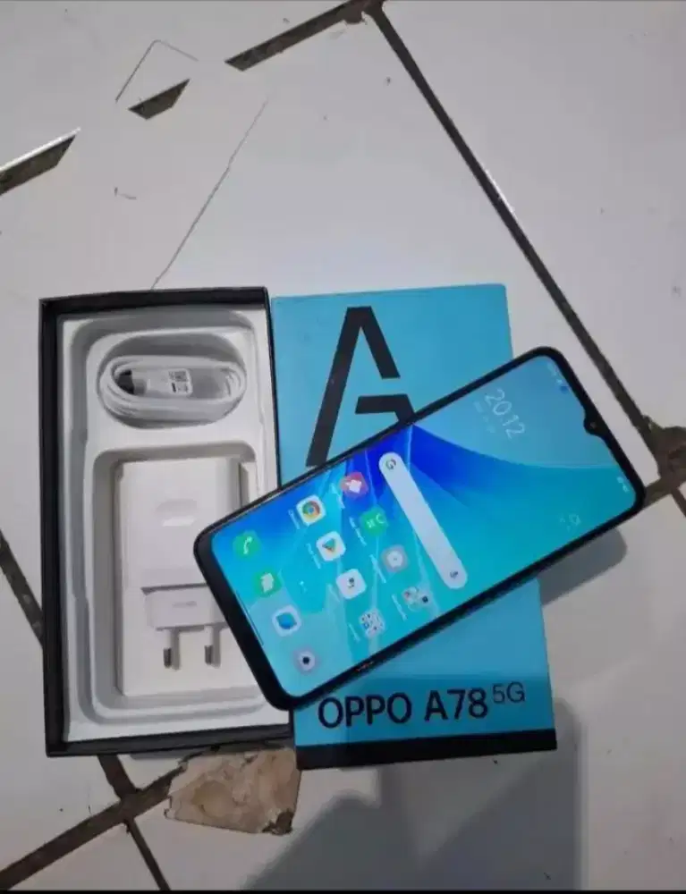 Hp Oppo a78 5G  baru seperti bekas