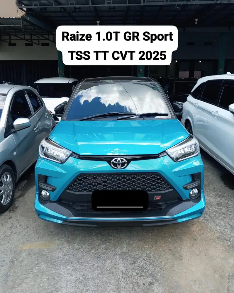 Raize 1.0 T GR Sport TSS Two Tone Bensin AT 2025 [Km 2 ribu]