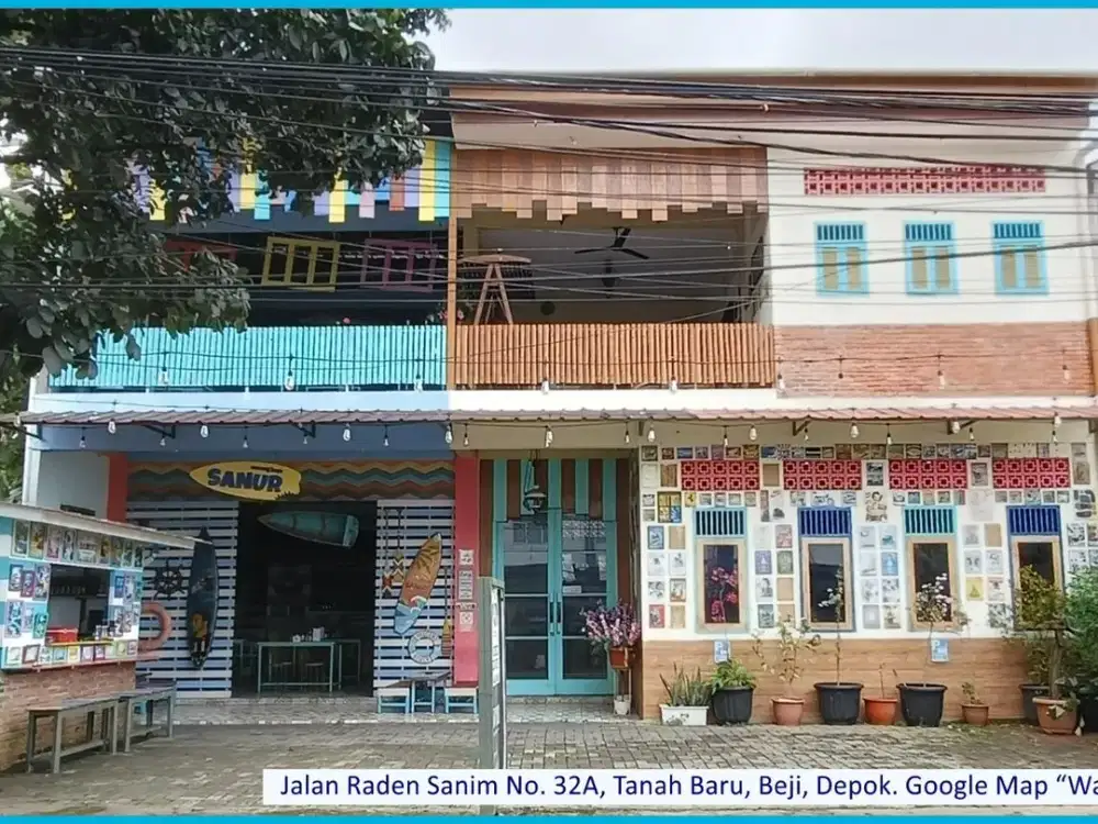 Dijual Gedung/Ruko 2 Lantai Di Lokasi Potensial, Tanah Baru, Beji, Depok