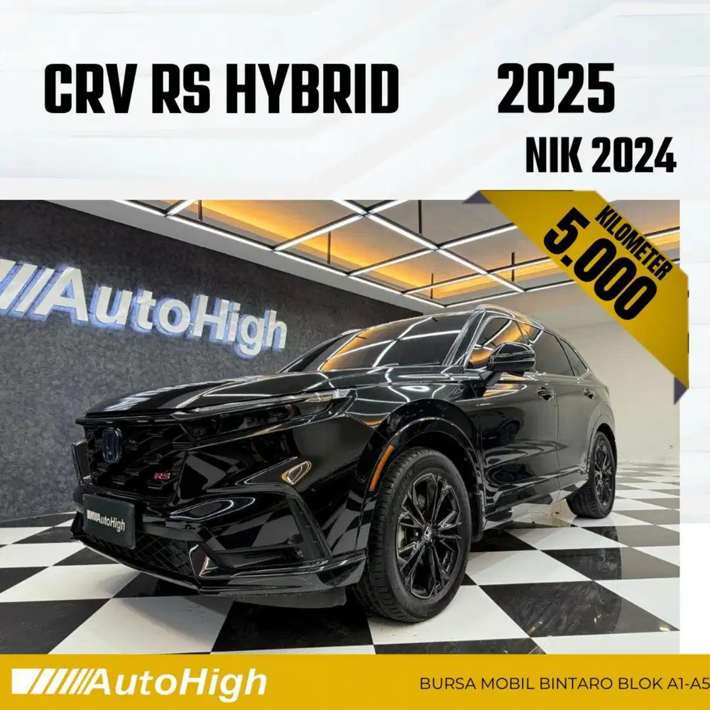 DP10% [Km5.000] CRV RS Hybrid 2024 Black / CR-V Reg 2023 #AUTOHIGH