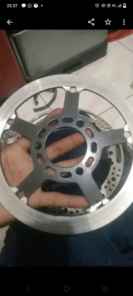 Piringan cakram trrsedia untuk BEAT .MIO .KING DAM SATRIA F