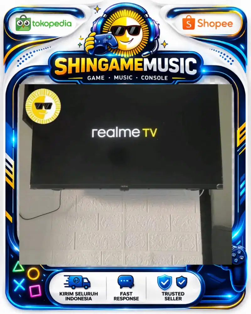 REALME SMART TV 32 Bezel-Less - Original Resmi