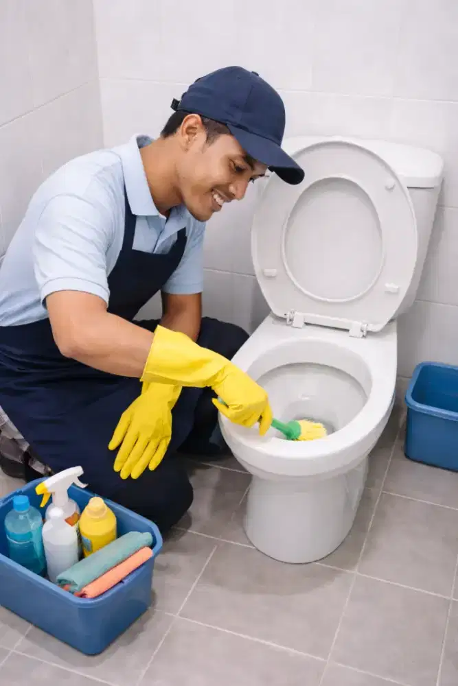 Jasa Membersihkan Toilet/Kamar mandi