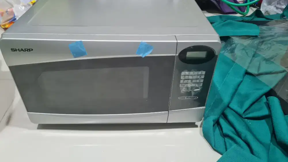 Dijual Microwave sharp rusak sedikit