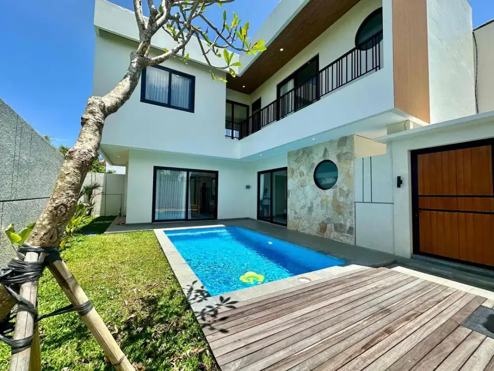 BRAND NEW 3 BEDROOMS MINIMALIST MODERN TROPICAL STYLE  QUIET ARE LOCATION AT MUNGGU