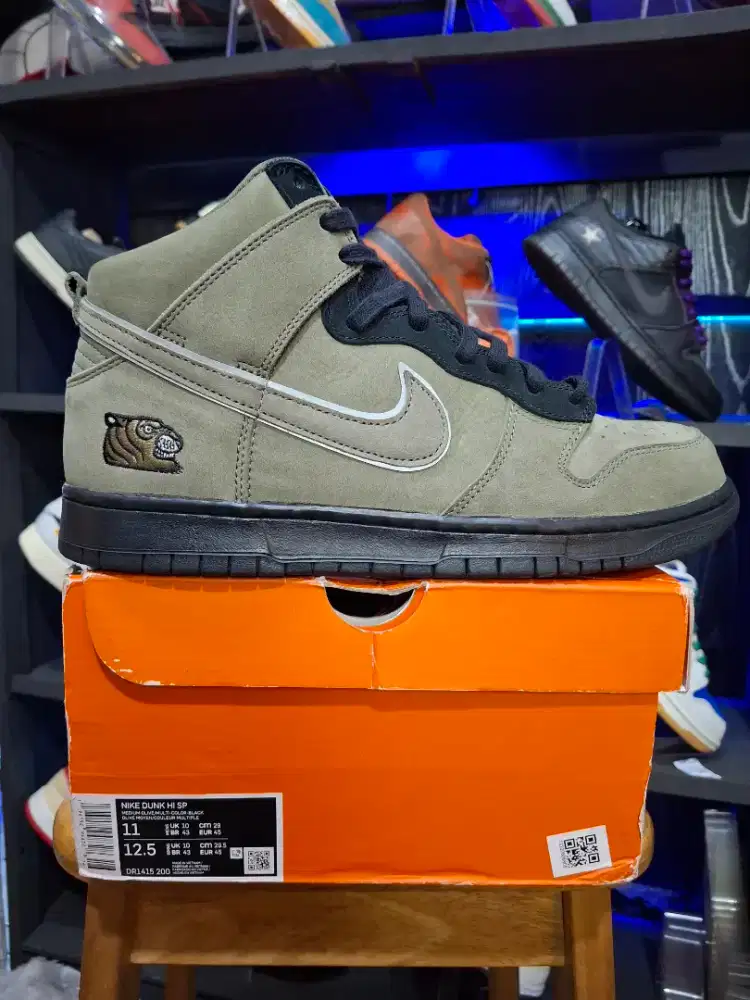 NIKE DUNK HIGH 90s X SOULGOODS SIZE 45 BNIB ORIGINAL AUTHENTIC