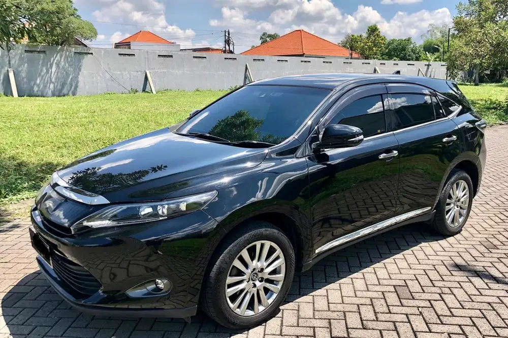 Toyota Harrier 2015 Bensin Automatic Hitam XU60 Original Cat