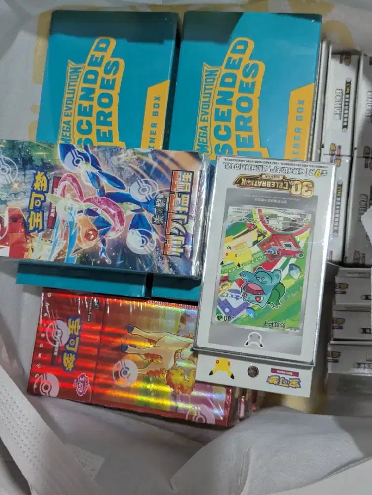 Pokemon Ascended Heroes Mega Evolution ETB Poster Booster Bundle TCG