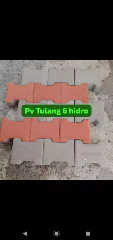 Paving Blok berbagai jenis dan macam