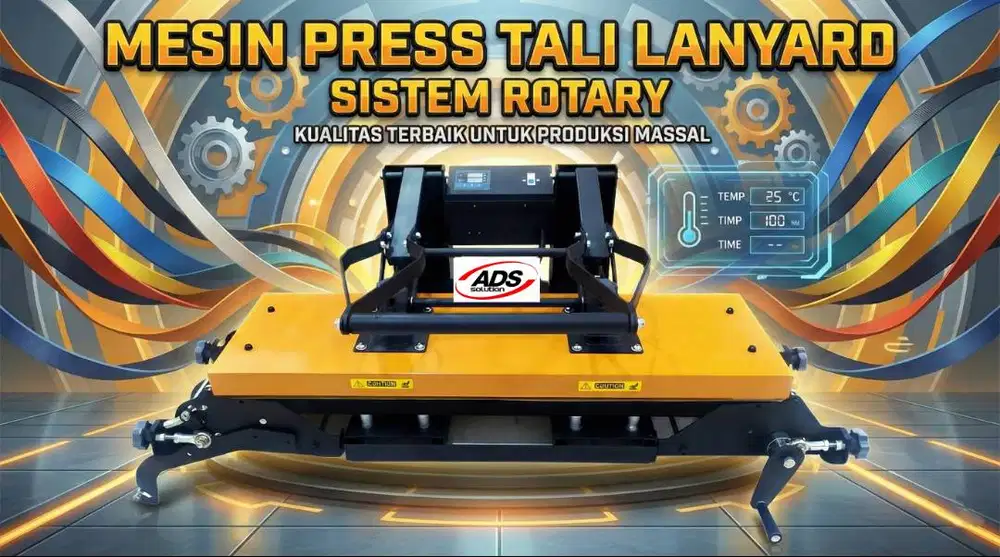 MESIN PRESS TALI LANYARD PALING EFISIEN DENGAN SISTEM ROTARY