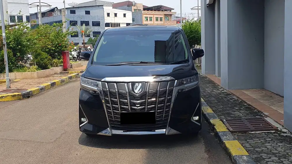 Toyota Alphard 2.5 G TSS Pilot Seat AT Black On Beige 2024 NIK 2023