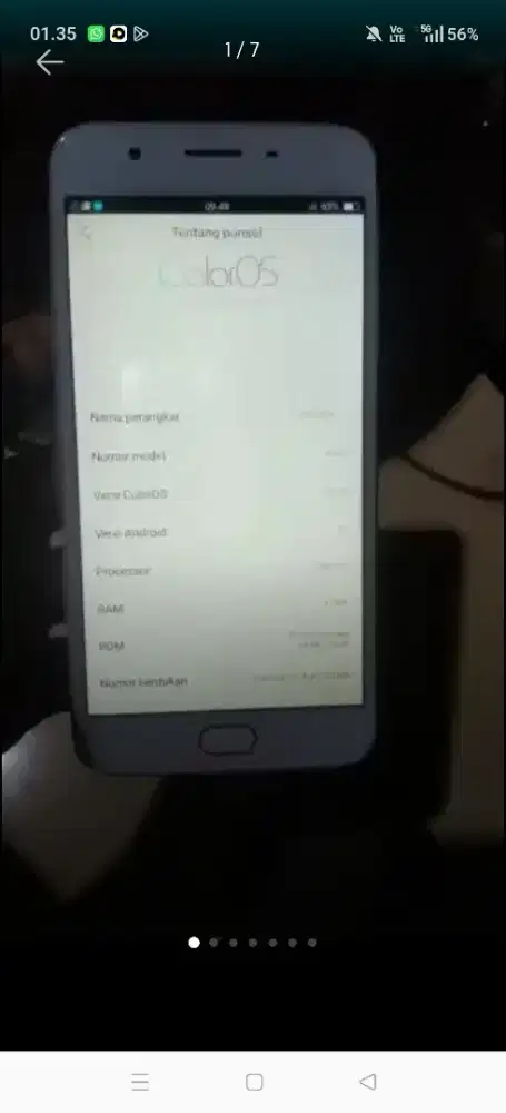 Oppo f1s ram 4/64