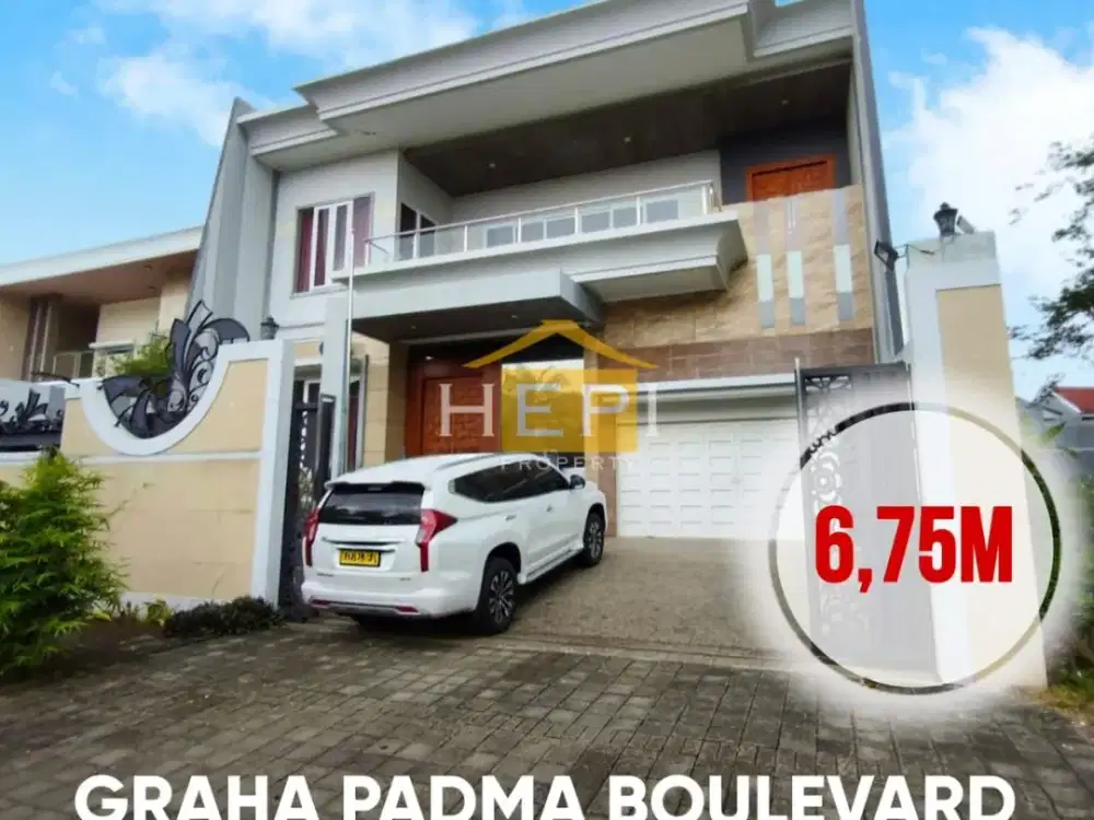 Dijual Rumah di Graha Padma Boulevard  Semarang Barat