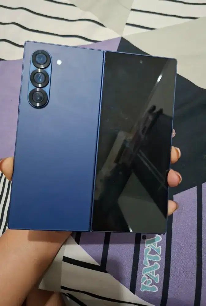 SAMSUNG Z FOLD 6 RAM 12/256 GB ORIGINAL SEIN NORMAL FULLSET