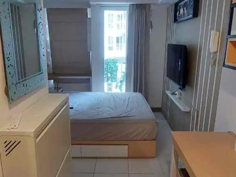 Disewakan Apartemen Tokyo Riverside Pik2 studio furnish 27jt/thn