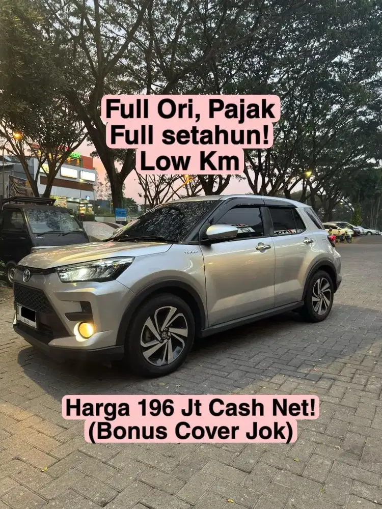 (CASH) Raize Turbo AT Tipe G 2023 Murah