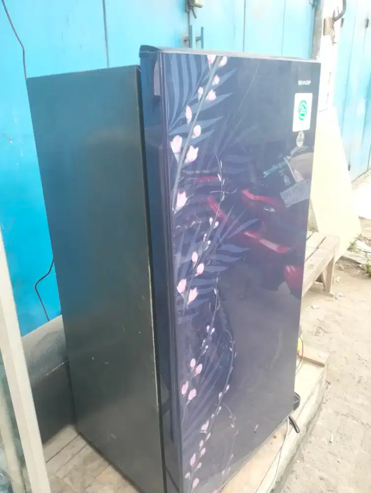 Kulkas Sharp 1 pintu normal garansi ada