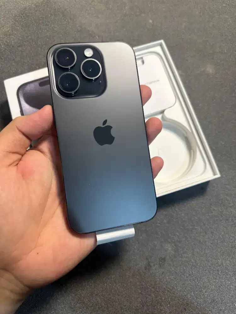 Iphone 15 pro 256 gb ibox black titanium
