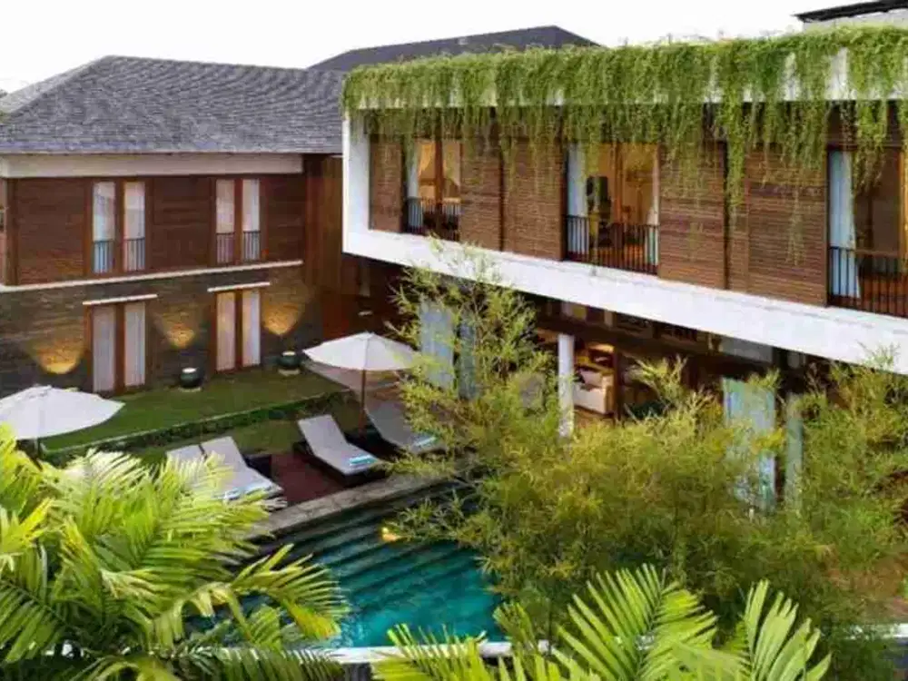 Villa Modern Minimalis Canggu Dekat Pantai dan FINNS Beach Club
