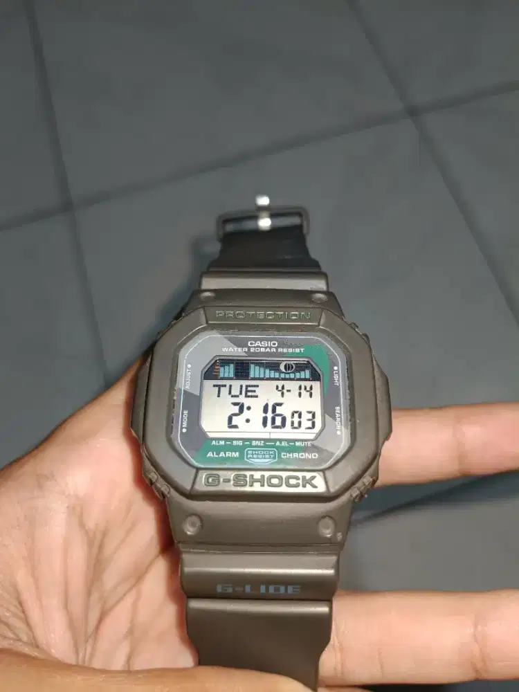 Jam Tangan Casio G-Shock GLX-5600VH-1DR G-Lide bukan seiko alba