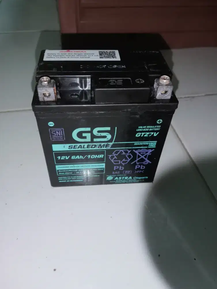 Aki motor GTZ 7