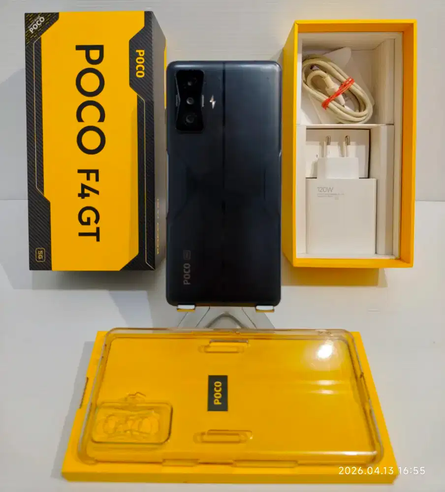 Poco F4 GT 5G 12/256 Gb Mulus 95% (Minus Retak 2 helai + drop)bisa TT