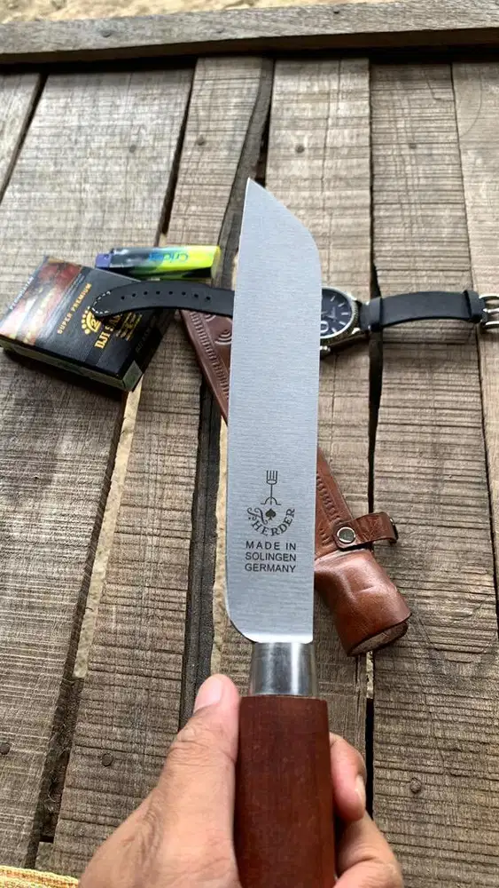 Pisau daging cap garpu F.HERDER