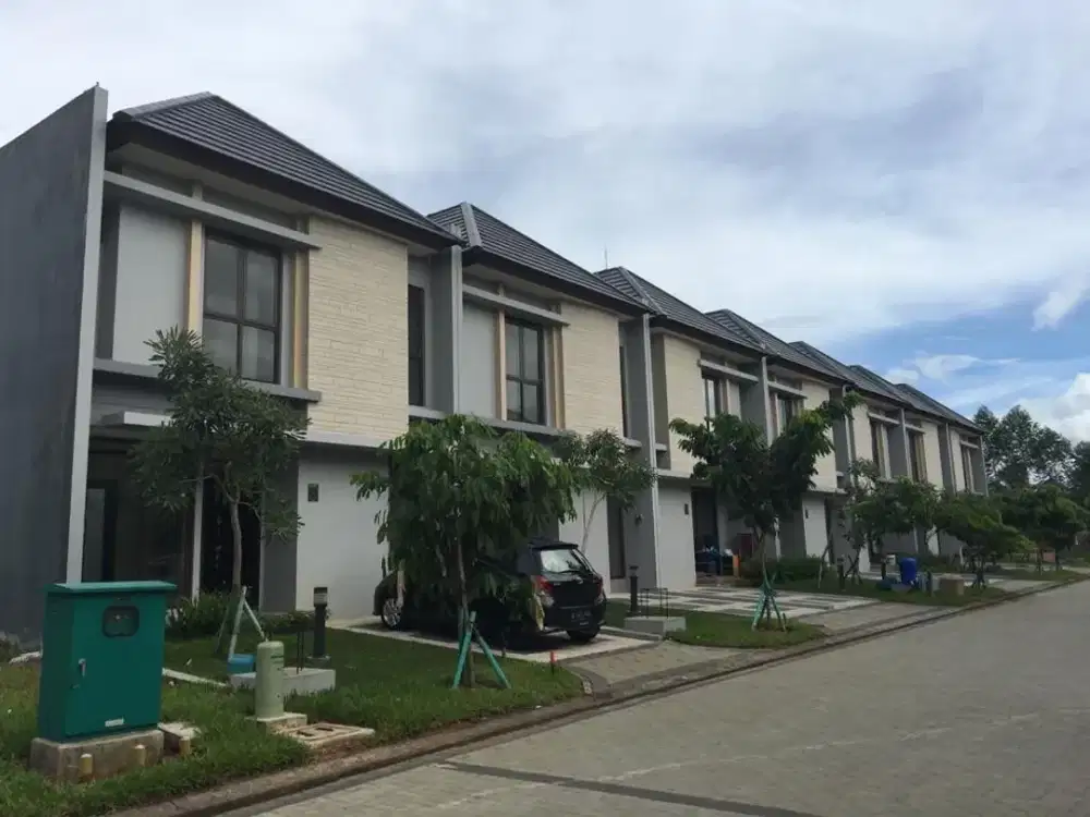 DIJUAL Rumah Hoek Badan PRECIA EMINENT BSD CITY