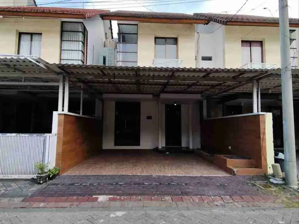 PANTAI MENTARI ROW 3 MOBIL ‼️ Rumah 2 Lantai Cluster Hampton Surabaya Timur dekat KENJERAN